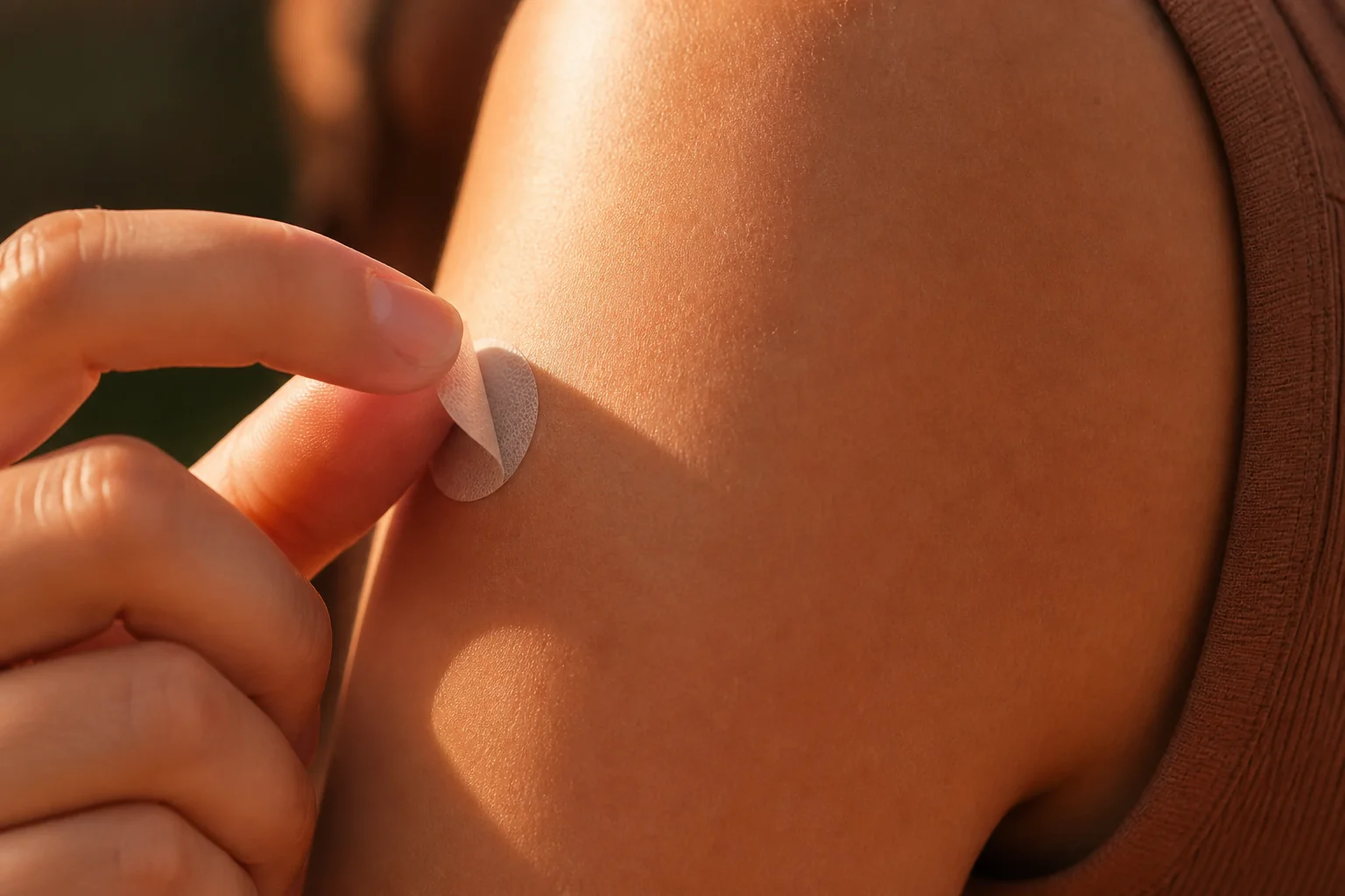 Sensor & patch residue